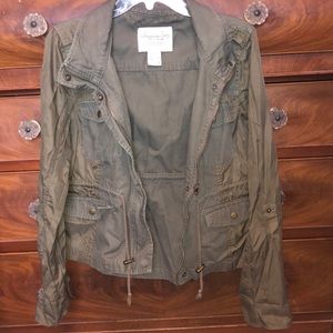 Army green, light weight jacket